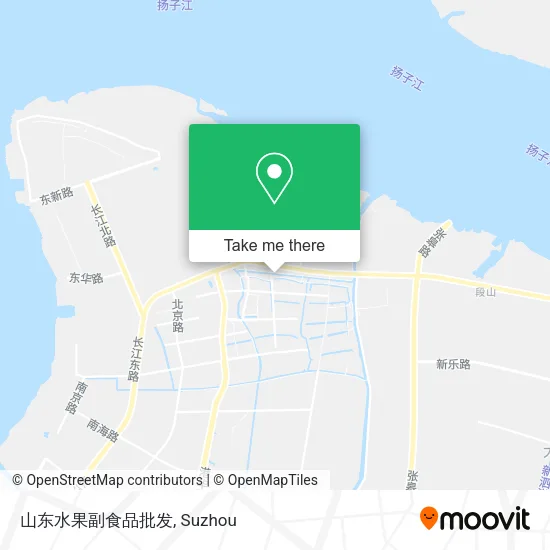 山东水果副食品批发 map