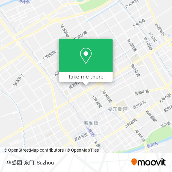 华盛园-东门 map