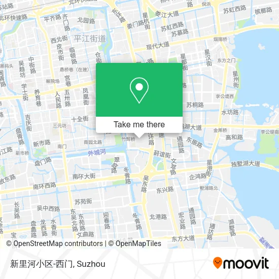 新里河小区-西门 map
