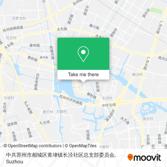 中共苏州市相城区黄埭镇长泾社区总支部委员会 map