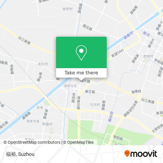 福裕 map