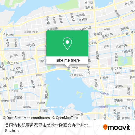 美国洛杉矶亚凯蒂亚市美术学院联合办学基地 map