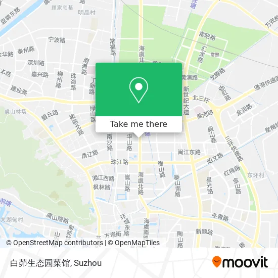 白茆生态园菜馆 map