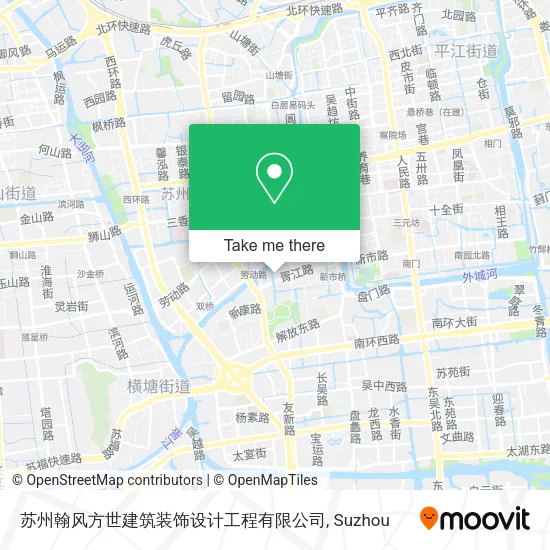 苏州翰风方世建筑装饰设计工程有限公司 map
