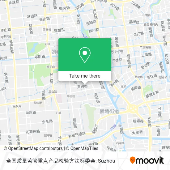 全国质量监管重点产品检验方法标委会 map