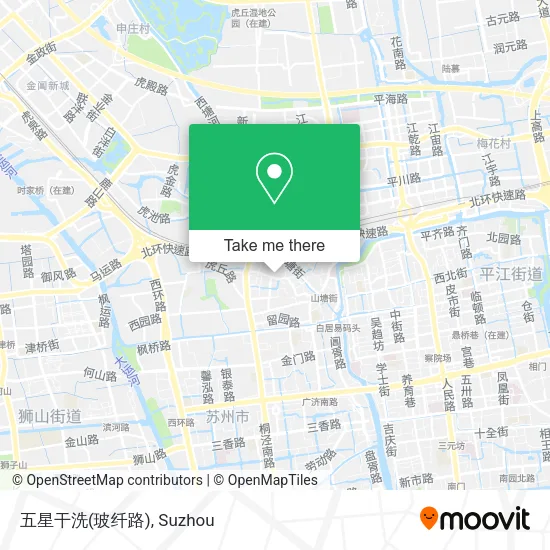 五星干洗(玻纤路) map