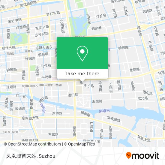凤凰城首末站 map
