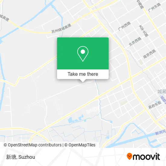 新塘 map