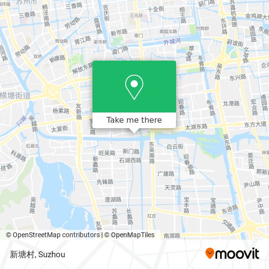 新塘村 map