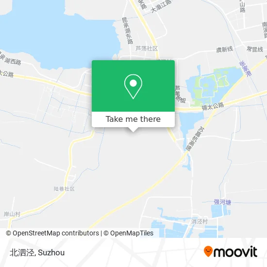 北泗泾 map