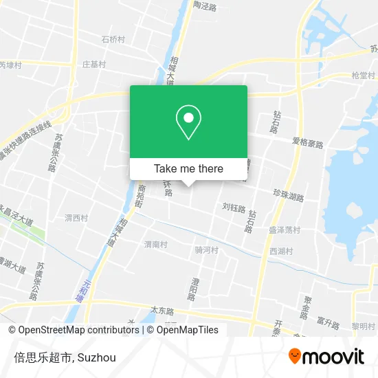 倍思乐超市 map