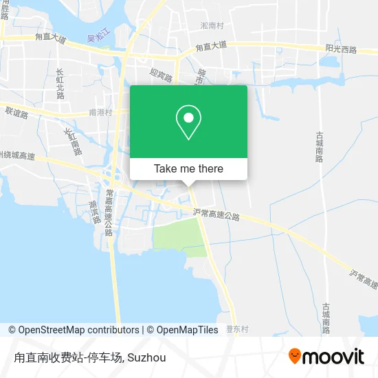 甪直南收费站-停车场 map