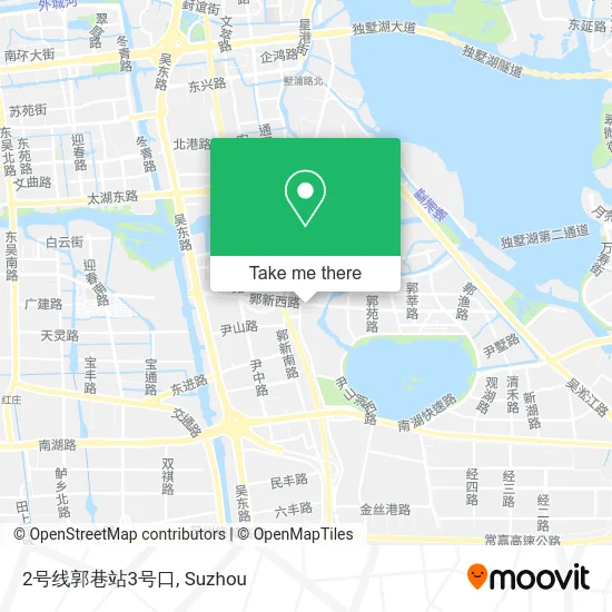 2号线郭巷站3号口 map