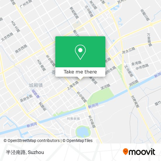 半泾南路 map