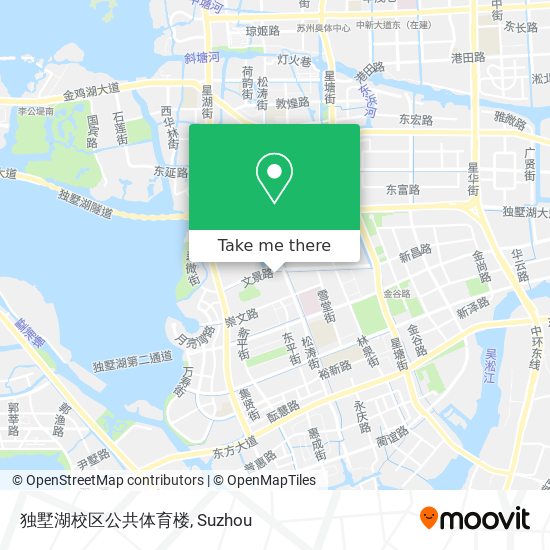独墅湖校区公共体育楼 map
