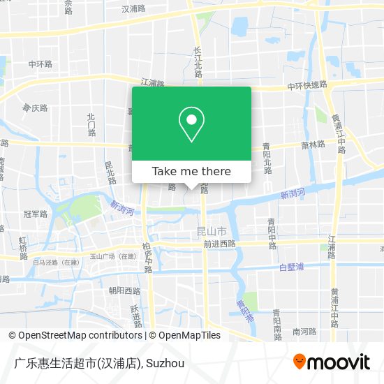 广乐惠生活超市(汉浦店) map