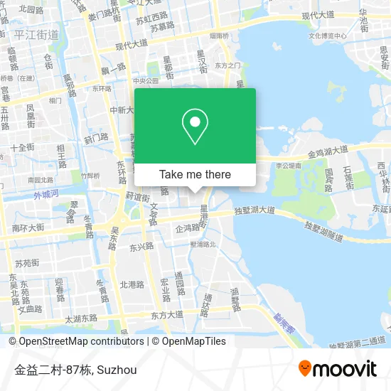 金益二村-87栋 map