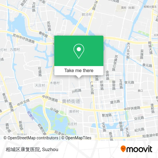 相城区康复医院 map