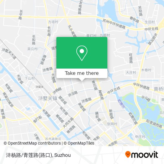 浒杨路/青莲路(路口) map