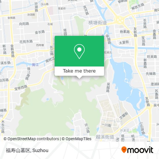 福寿山墓区 map