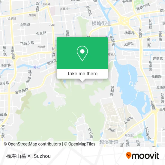 福寿山墓区 map