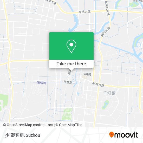 少 卿客房 map