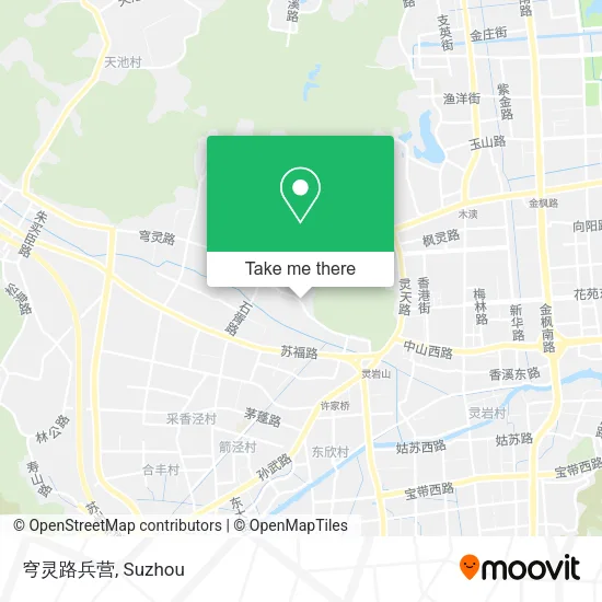 穹灵路兵营 map