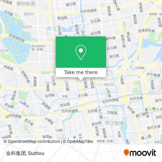 金科集团 map