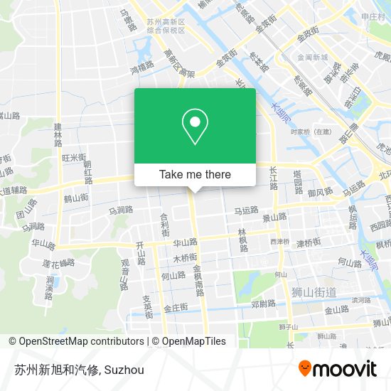 苏州新旭和汽修 map