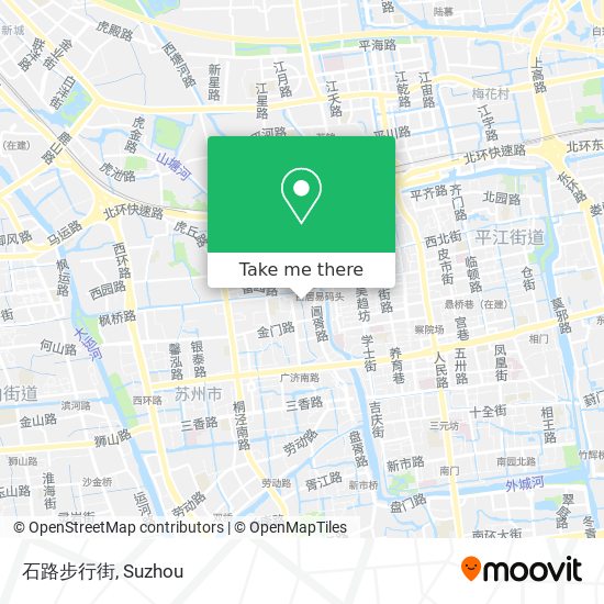 石路步行街 map