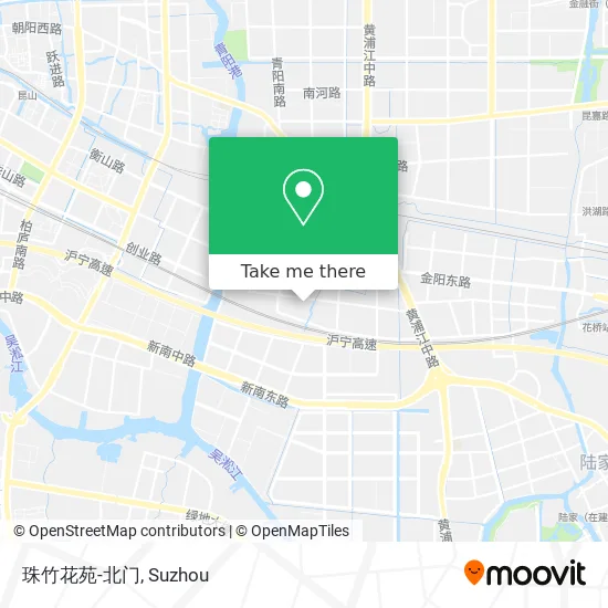 珠竹花苑-北门 map