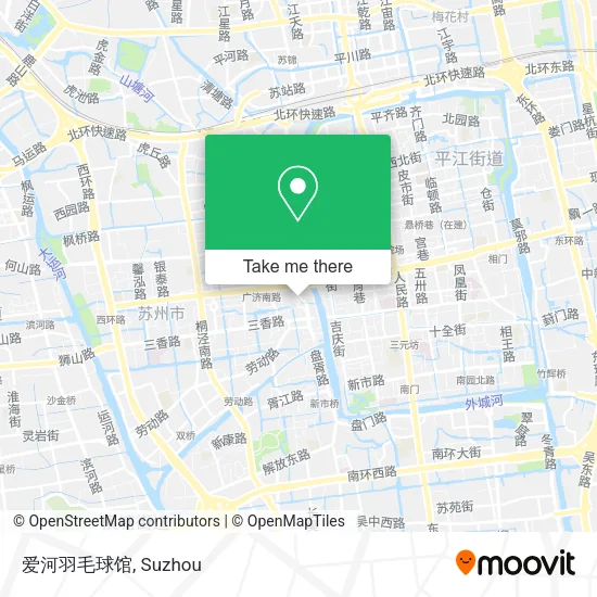 爱河羽毛球馆 map