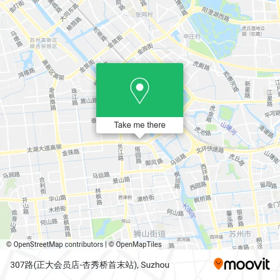 307路(正大会员店-杏秀桥首末站) map