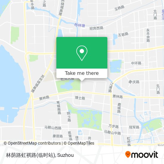 林荫路虹祺路(临时站) map