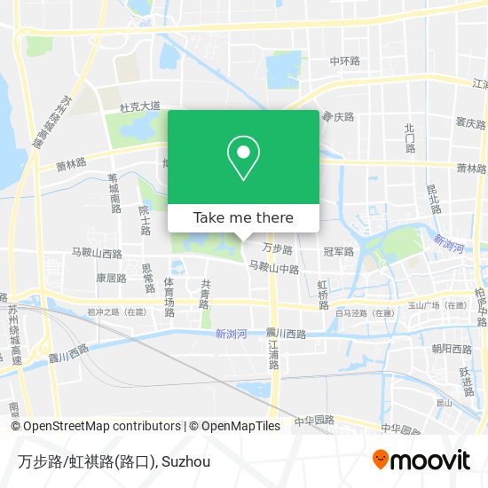 万步路/虹祺路(路口) map