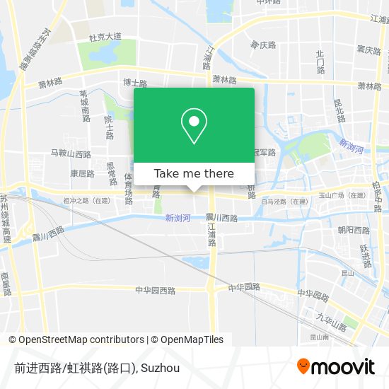 前进西路/虹祺路(路口) map