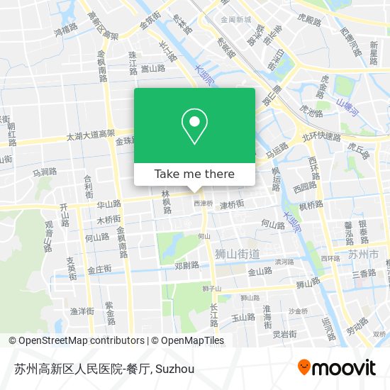 苏州高新区人民医院-餐厅 map