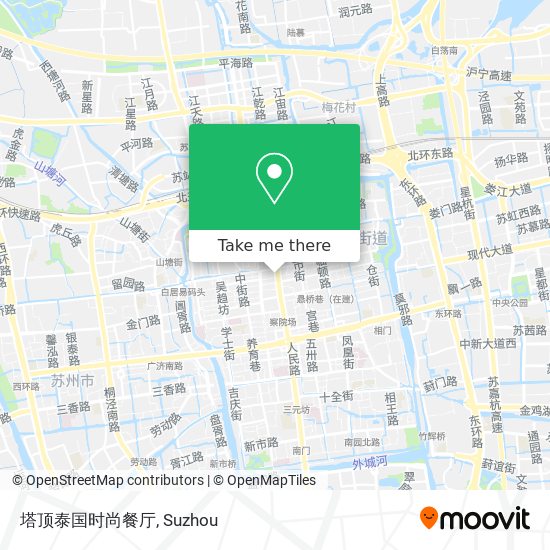 塔顶泰国时尚餐厅 map