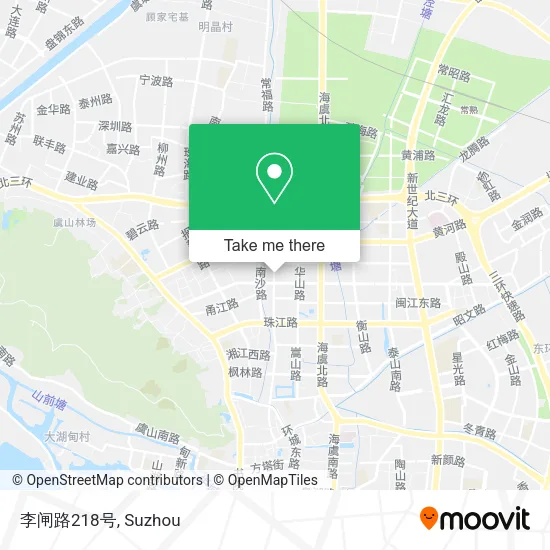 李闸路218号 map