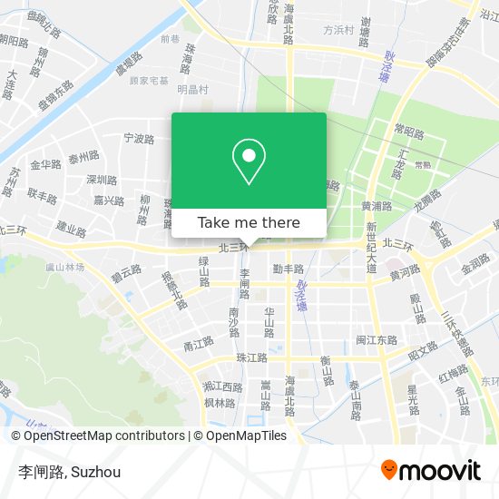 李闸路 map