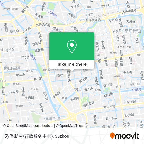 彩香新村(行政服务中心) map