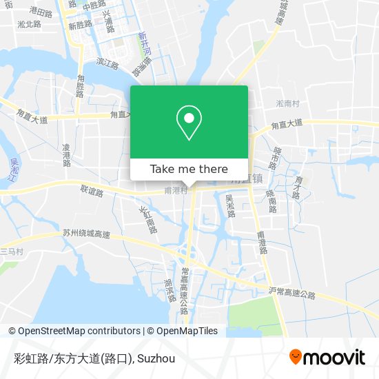 彩虹路/东方大道(路口) map