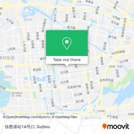 徐图港站1A号口 map