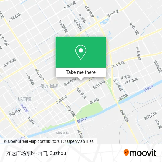 万达广场东区-西门 map