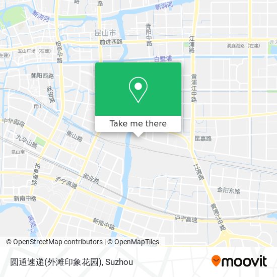 圆通速递(外滩印象花园) map