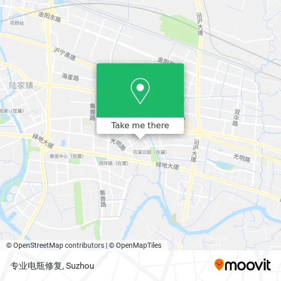 专业电瓶修复 map