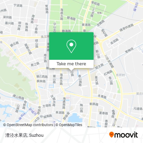 漕泾水果店 map