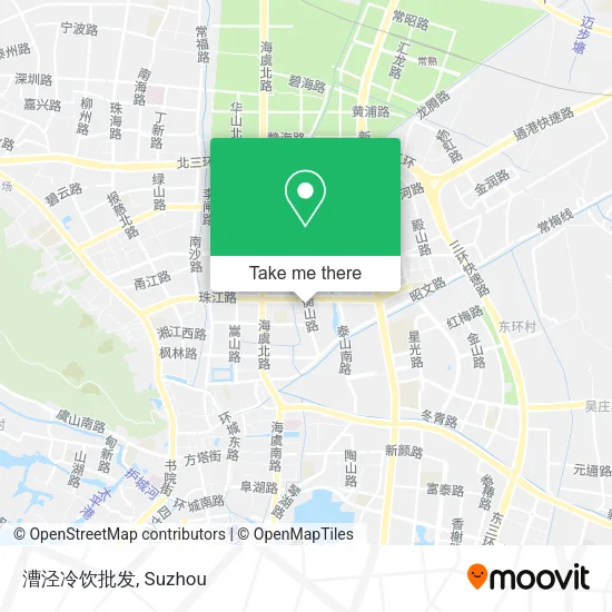 漕泾冷饮批发 map