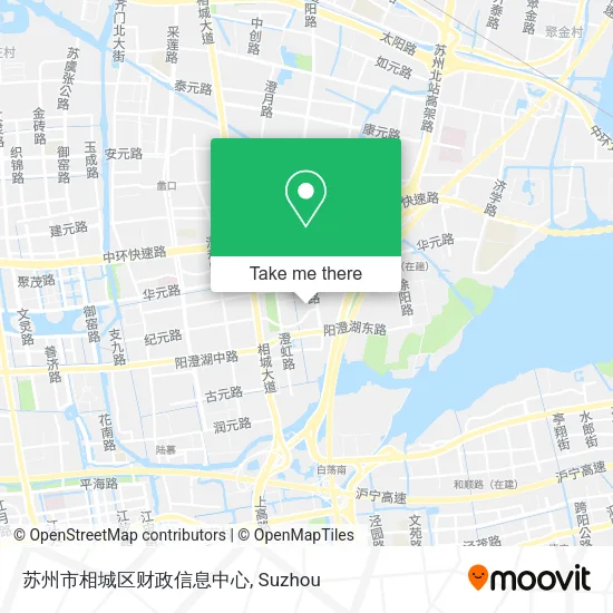苏州市相城区财政信息中心 map