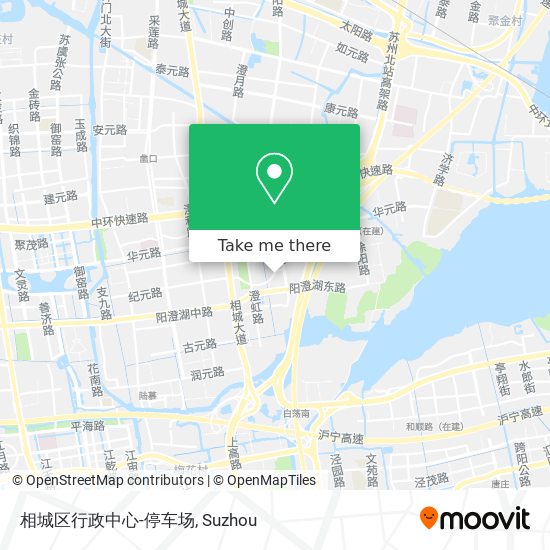 相城区行政中心-停车场 map